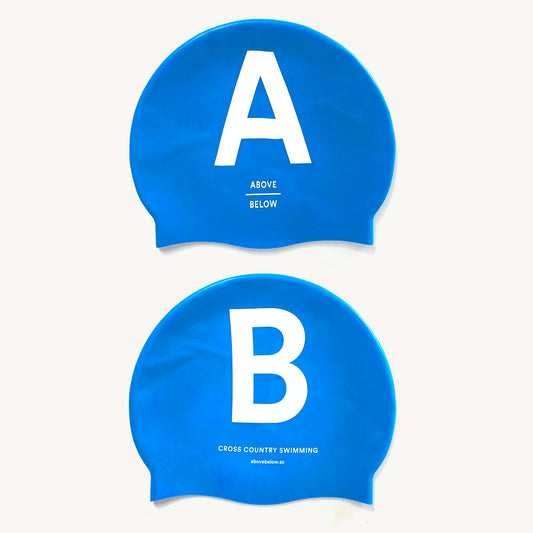 Above Below Swim Cap